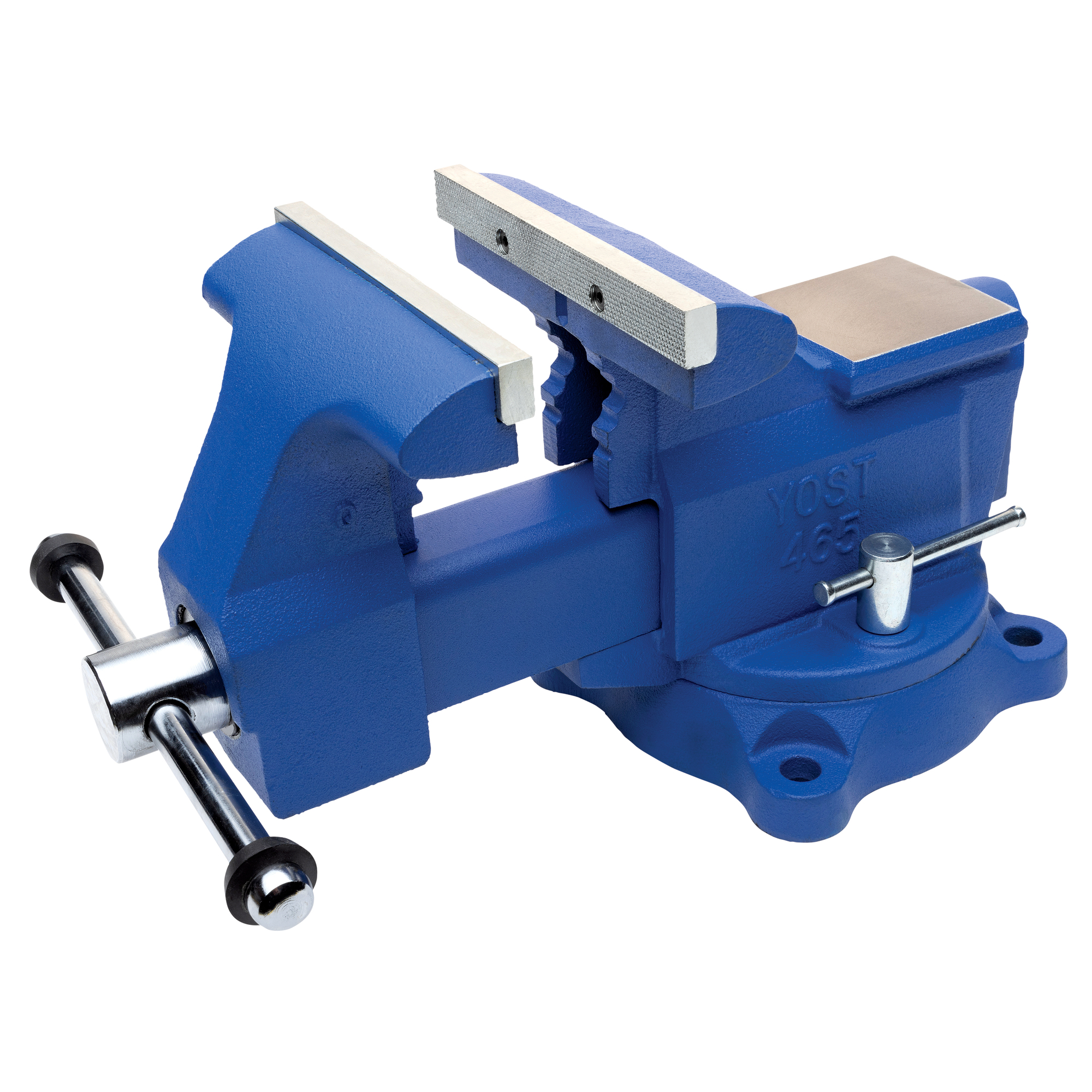 Yost Vises, 6.5in. Utility Bench Vise, Jaw Width 6.5 in, Material Cast Iron, Model 465